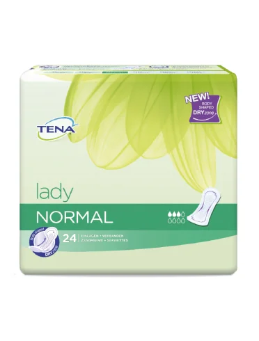 Assorbente incontinenza leggera tena lady normal 24 pezzi Assorbente incontinenza leggera tena lady normal 24 pezzi