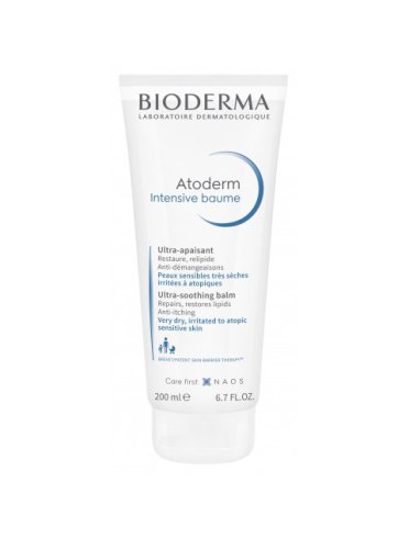 Bioderma atoderm intensive baume - crema corpo idratante relipidante anti-prurito - 200 ml