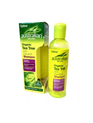 Australian tea tree anti-dandruff shampoo antiforfora 250 ml