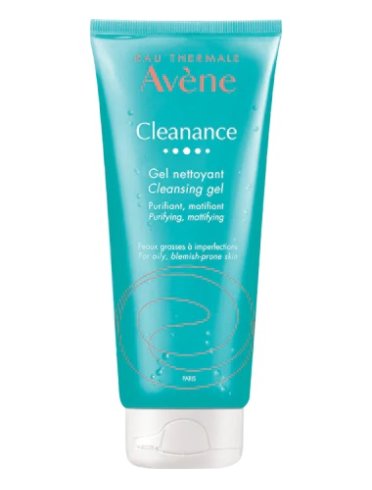 Avene cleanance - gel detergente viso per pelle grassa - 200 ml