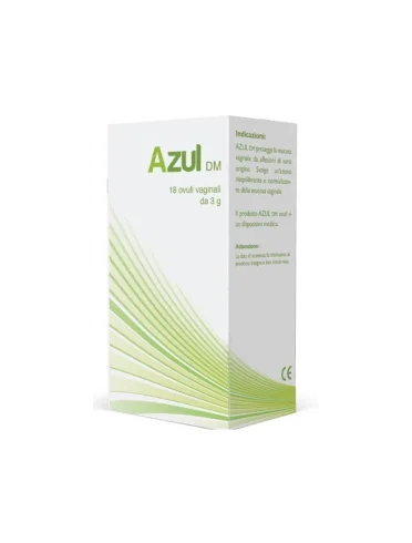 Azul ovuli dm 18 ovuli vaginali Azul ovuli dm 18 ovuli vaginali