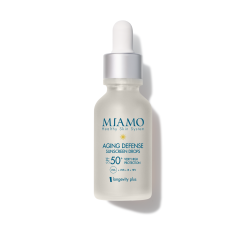 Miamo Aging Defense Sunscreen Drops - Siero Viso Protezione Solare Molto Alta SPF50+ - 30 ml