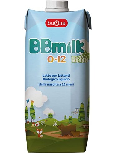 Bbmilk 0-12m latte liquido biologico 500 ml