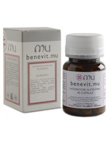 Benevit mu integratore adattogeno 40 capsule