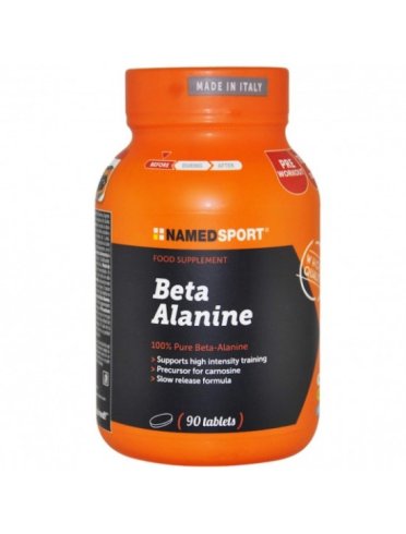 Named sport beta alanina - integratore per resistenza - 90 compresse