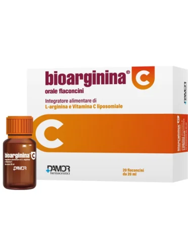 Bioarginina c orale integratore difese immunitarie 20 flaconi Bioarginina c orale integratore difese immunitarie 20 flaconi