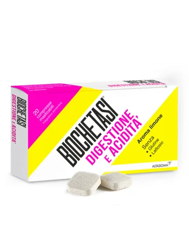 Biochetasi digestione e acidità integratore 20 compresse Biochetasi digestione e acidità integratore 20 compresse