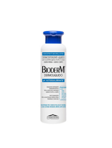 Bioderm dermoliquido autoequilibrante detergente corpo 500 ml