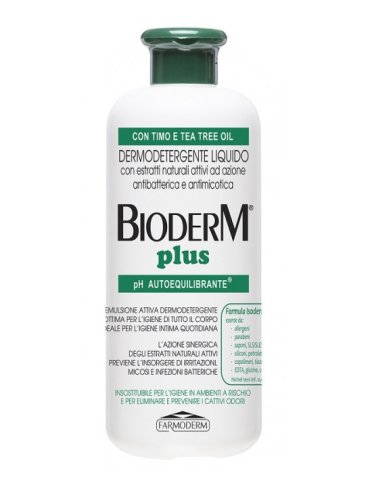 Bioderm plus antibatterico detergente corpo 500 ml