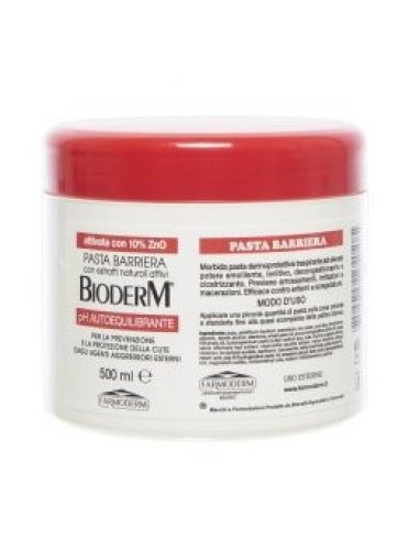 Bioderm pasta barriera zinco polifunzionale 500 ml