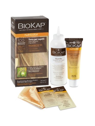 Biokap nutricolor - tinta per capelli colore 10.0 biondo extra chiarissimo - 140 ml