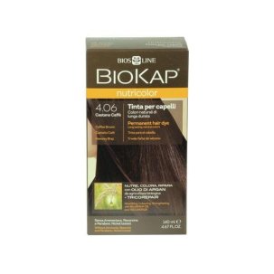 Biokap Nutricolor - Tinta per Capelli Colore 4.06 Castano Caffè - 140 ml