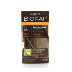 Biokap Nutricolor - Tinta per Capelli Colore 7.1 Biondo Svedese - 140 ml