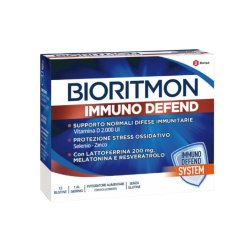 Bioritmon Immuno Defend - Integratore per Sistema Immunitario - 12 Bustine