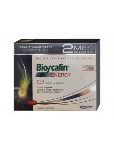 Bioscalin energy - integratore anticaduta capelli uomo - 60 compresse