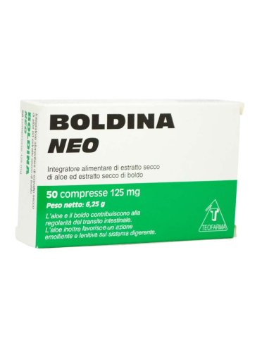 Boldina neo 50 compresse 125 mg