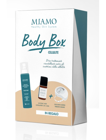 Miamo cofanetto 2021 body box cellulite