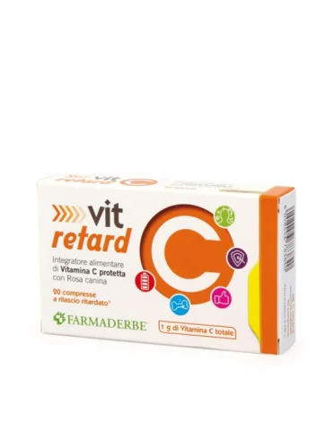 Vit c retard integratore difese immunitarie 20 compresse Vit c retard integratore difese immunitarie 20 compresse