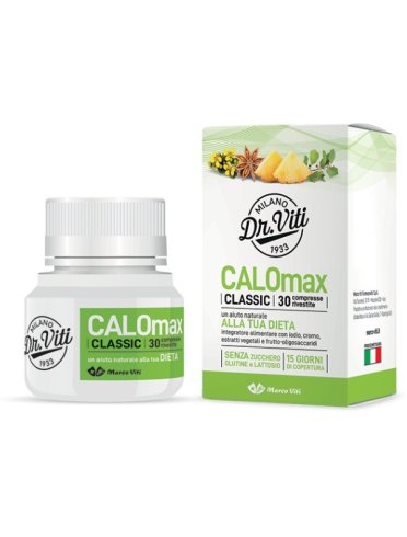 Dr. viti calomax classic - integratore per perdere peso - 30 compresse