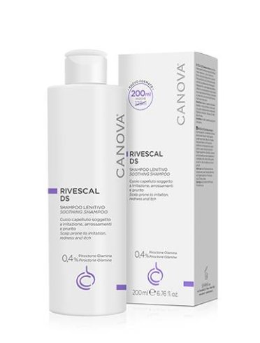 Canova rivescal ds - shampoo lenitivo per dermatite seborroica - 200 ml