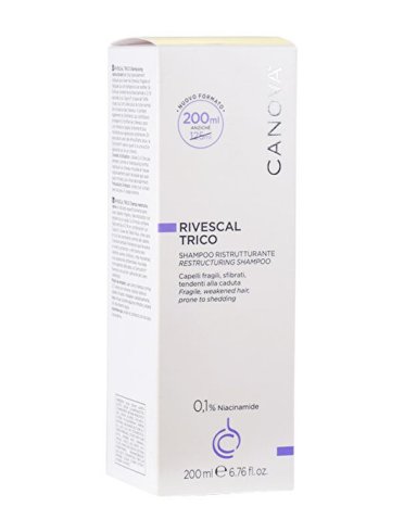 Canova rivescal trico shampoo - shampoo ristrutturante - 200 ml