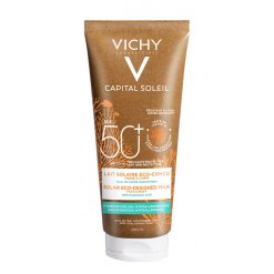 Vichy Capital Soleil - Latte Solare Viso e Corpo per Bambini con Protezione Molto Alta SPF 50+ - 200 ml