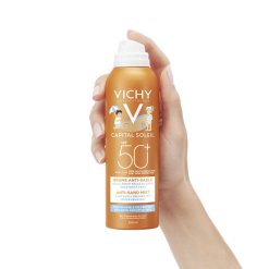 Vichy Capital Soleil - Spray Solare Bambini con Protezione Molto Alta SPF 50 - 200 ml