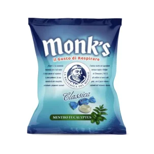 CARAMELLE MONK'S CLASSIC MENTA/EUCALIPTO 100 G