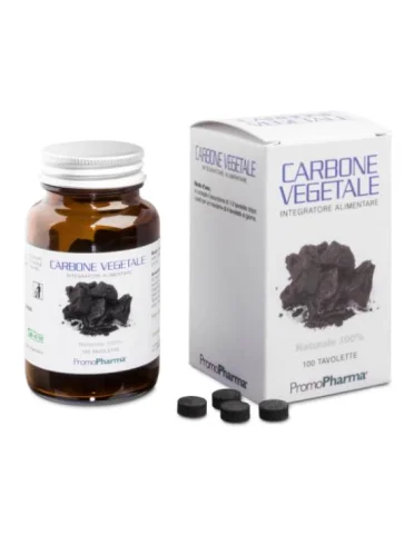 Carbone vegetale 100 compresse Carbone vegetale 100 compresse