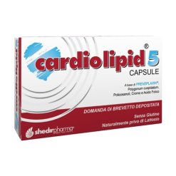 Cardiolipid 5 - Integratore per il Controllo del Colesterolo - 30 Capsule