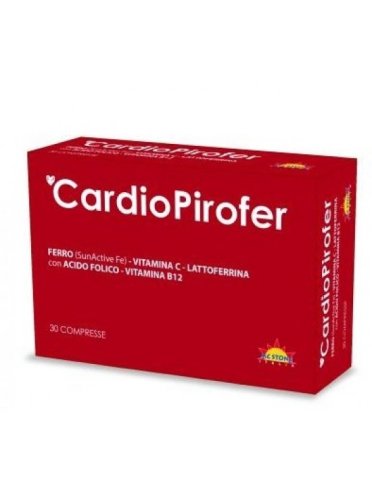 Cardiopirofer - integratore di ferro - 30 compresse