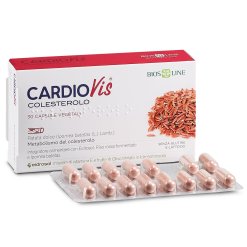 Cardiovis Colesterolo - Integratore per il controllo di Trigliceridi e Colesterolo - 30 Compresse