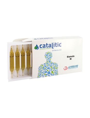 Catalitic oligoelementi bismuto bi 20 ampolle