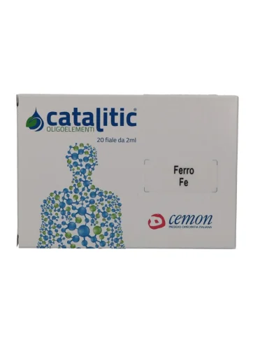 Catalitic oligoelementi ferro fe 20 ampolle Catalitic oligoelementi ferro fe 20 ampolle