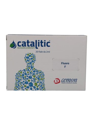 Catalitic oligoelementi fluoro f 20 ampolle