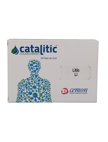 Catalitic oligoelementi litio li 20 ampolle