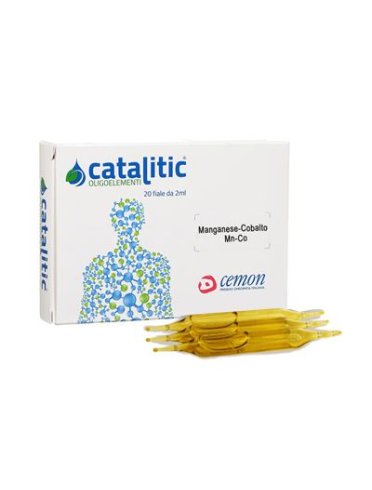 Catalitic oligoelementi manganese cobalto mn-co 20 ampolle