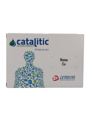 Catalitic oligoelementi rame cu 20 ampolle