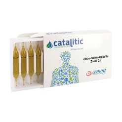 CATALITIC OLIGOELEMENTI ZINCO NICHEL COBALTO ZN-NI-CO 20 AMPOLLE