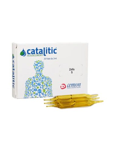 Catalitic oligoelementi zolfo s 20 ampolle