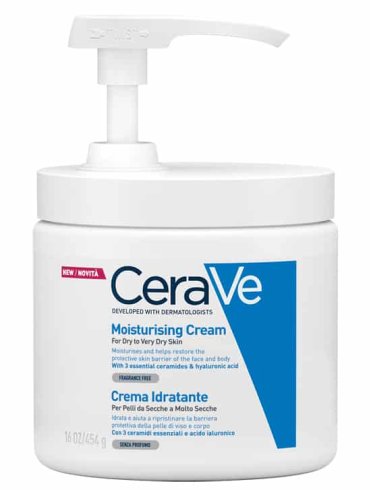 Cerave crema corpo idratante per pelli da secche a molto secche 473 ml