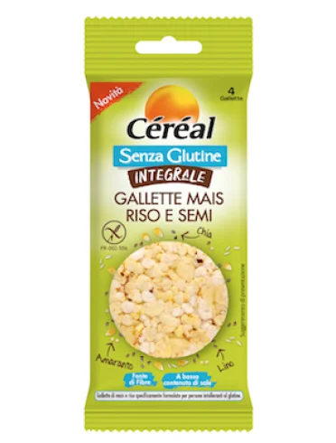 Cereal gallette semi mais 11g Cereal gallette semi mais 11g