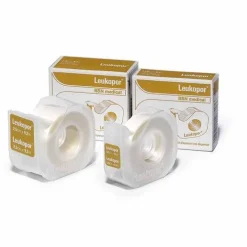 CEROTTO IN ROCCHETTO LEUKOPOR IPOALLERGENICO TESSUTO NON TESSUTO BIANCO 2,5X920 CM CON DISPENSER