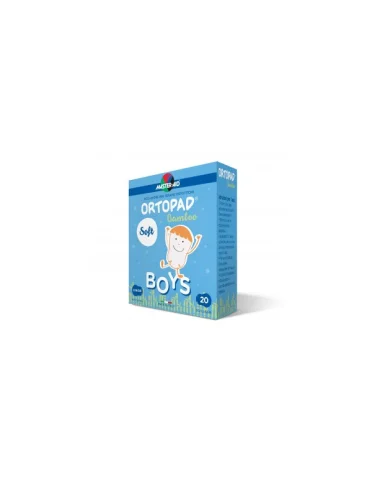 Cerotto oculare per ortottica ortopad soft boys m 20 pezzi Cerotto oculare per ortottica ortopad soft boys m 20 pezzi