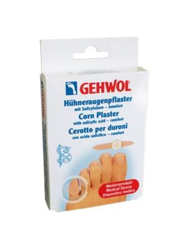 Cerotto per duroni gehwol con acido salicilico 8 pezzi Cerotto per duroni gehwol con acido salicilico 8 pezzi
