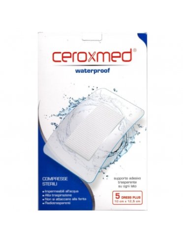 Ceroxmed waterproof 10x12,5 cm 5 pezzi