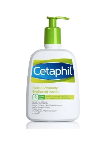 Cetaphil - fluido idratante corpo e viso per pelle secca e sensibile - 470 ml Cetaphil - fluido idratante corpo e viso per pelle secca e sensibile - 470 ml