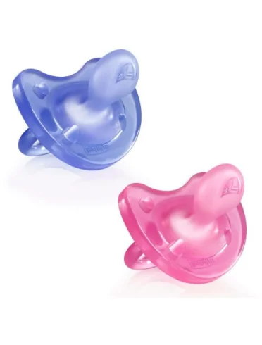 Chicco physioforma gommotto in silicone per bambina 16-36m 2 pezzi Chicco physioforma gommotto in silicone per bambina 16-36m 2 pezzi
