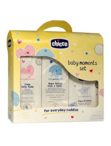 Chicco set bagno crema + colonia