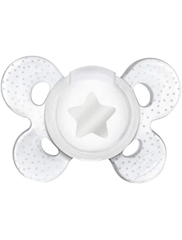 Chicco succhietto comfort stars silicone 0-6 Chicco succhietto comfort stars silicone 0-6